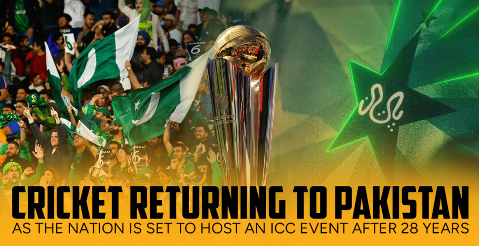 CRICKET RETURNING TO PAKISTAN - ICC CHAMPIONS TROPHY 2025