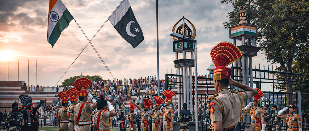 Pakistan-India-Border-Flag-Ceremony
