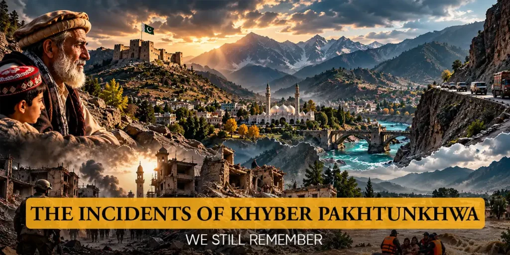 The Incidents of Khyber Pakhtunkhwa We Still Remember