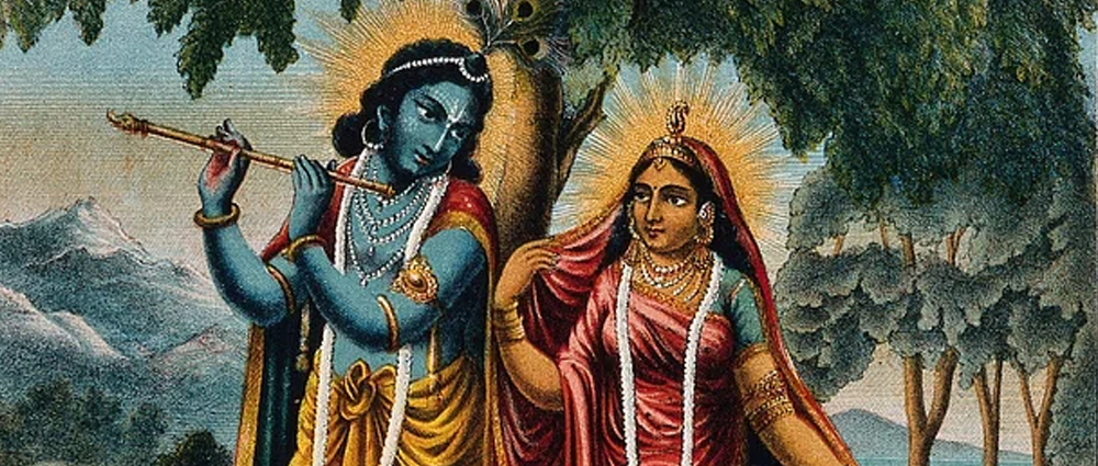 Lord Krishna and Radha